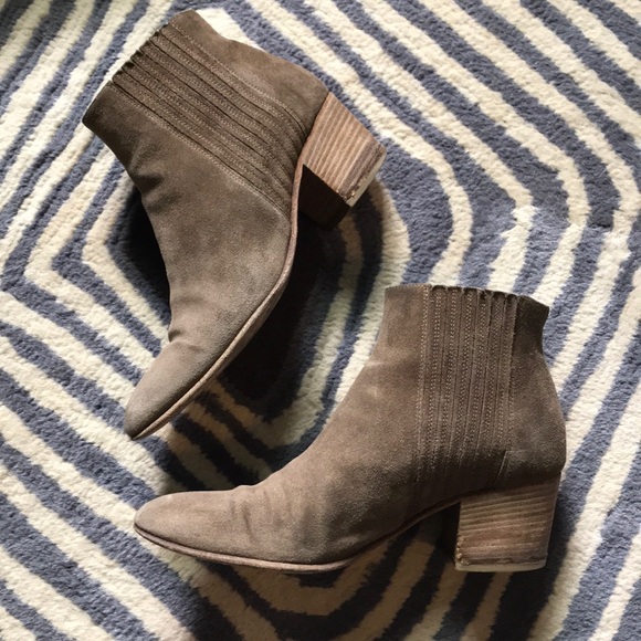 Vince Shoes - VINCE | Taupe Hader Bootie